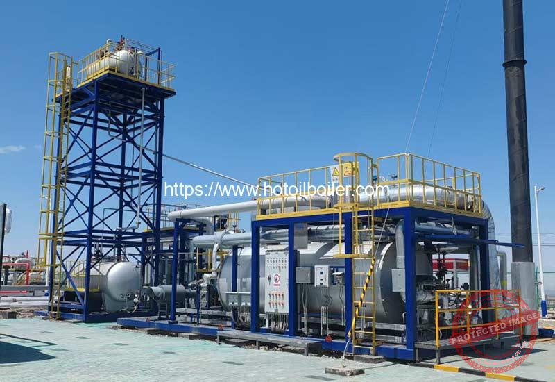 Natural-Gas-Thermal-Oil-Heater-Installation-for-Saudi-Arabic-Customer
